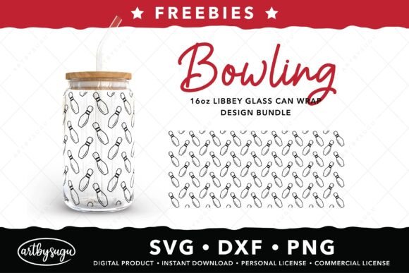 Bowling Libbey Glass Can Svg Freebies: A Designer's Guide