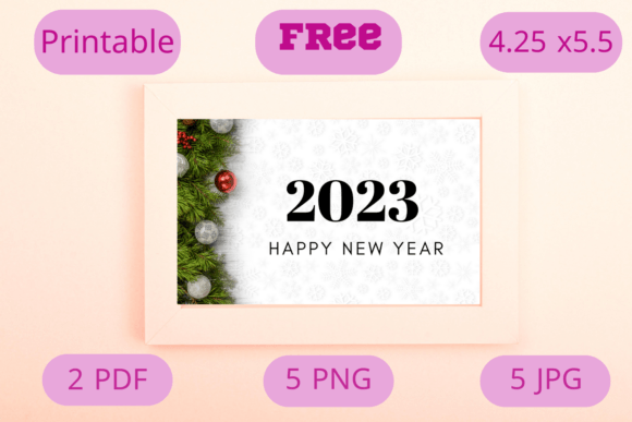 Celebrate with Style: Best Happy New Year 2023 Cards Freebies