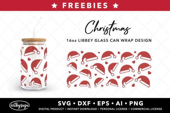 Christmas Libbey Glass Can SVG Freebies: A Crafter's Guide