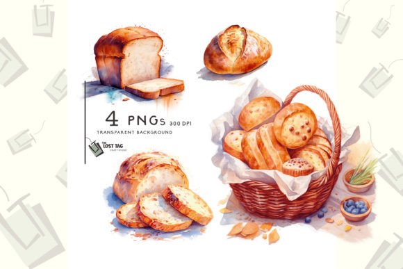Elevate Your Designs with Free Bread Clipart