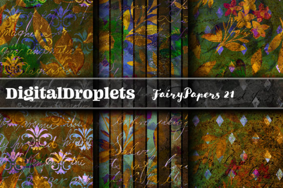 Fairy Papers FREEBIES: A Designer's Botanical Toolkit