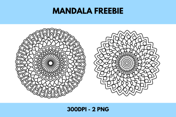 Hand Drawn Mandala 2 Freebies: A Designer's Toolkit