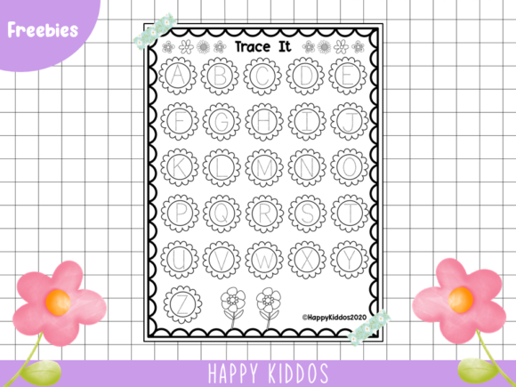 Spring Into Learning: FREEBIES Letter Tracing a-Z