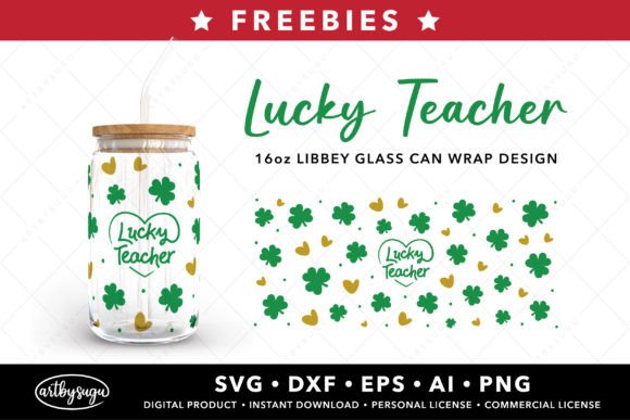Unlock Creative Potential with Lucky Teacher Libbey Can Wrap Freebies