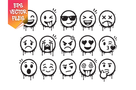 Urban Drip Emoji Collection – Freebies: Street Art Meets Digital Expression