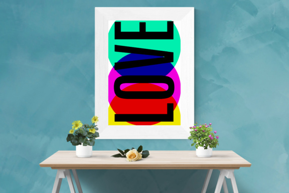 Why This 'Love' Print Works for Modern Spaces